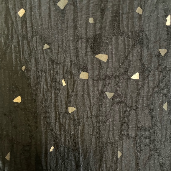 Skunkfunk Black Cotton Linen Sleeveless Dress - Picture 2 of 6